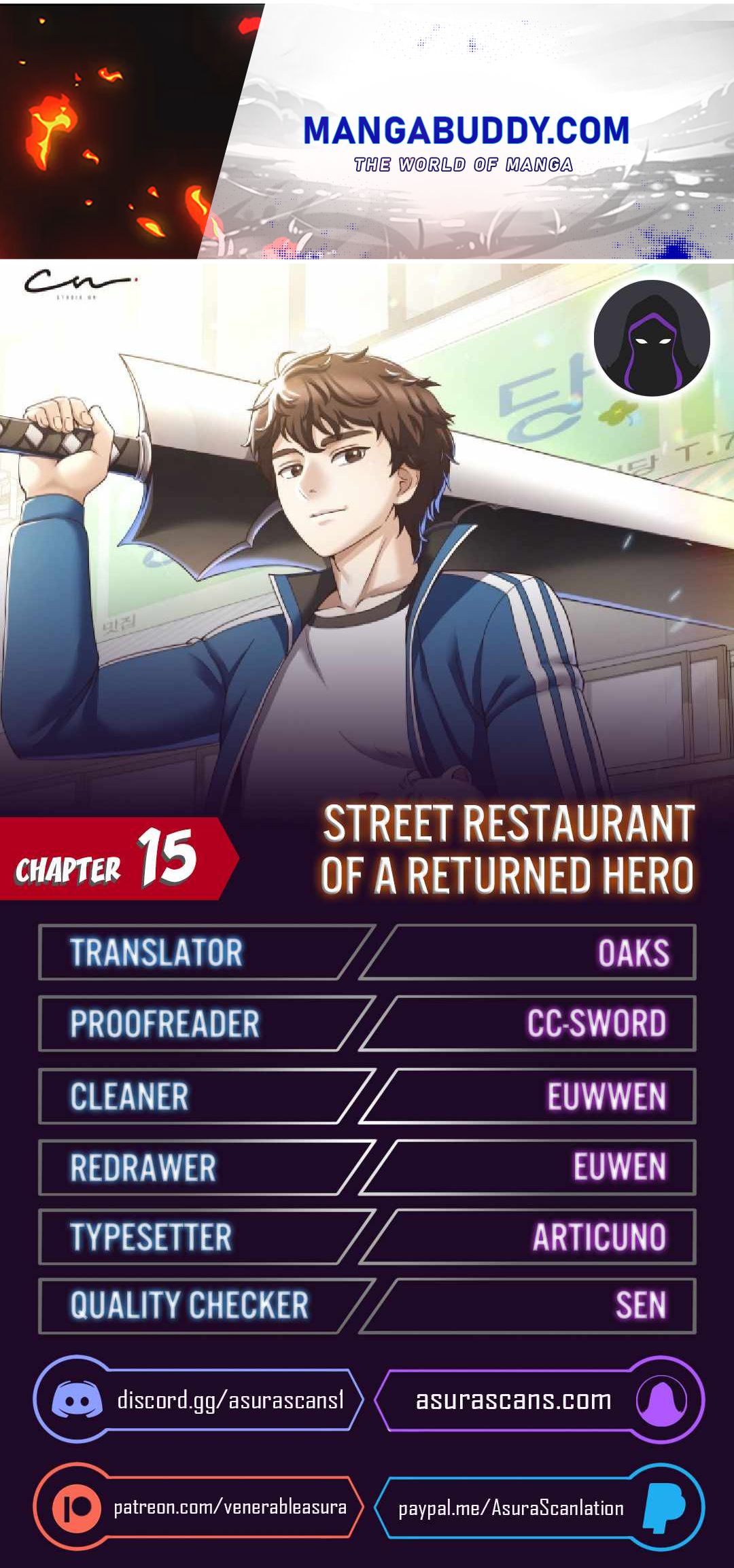 The Returning Hero's Restaurant chapter 15 - page 1