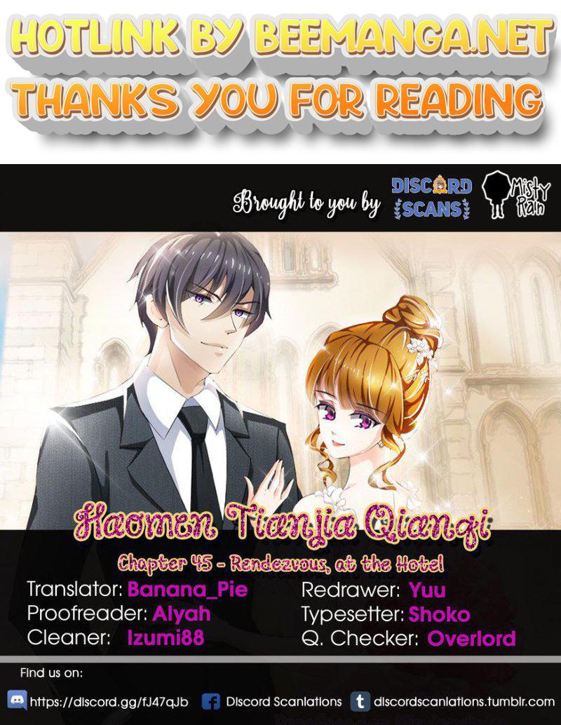 Ex-wife of A Billionaire ( Haomen Tianjia Qianqi ) Chapter 45 - page 1