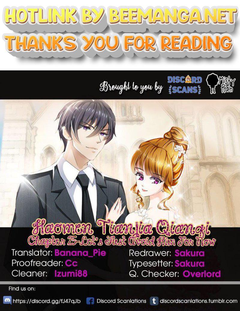 Ex-wife of A Billionaire ( Haomen Tianjia Qianqi ) Chapter 25 - page 1