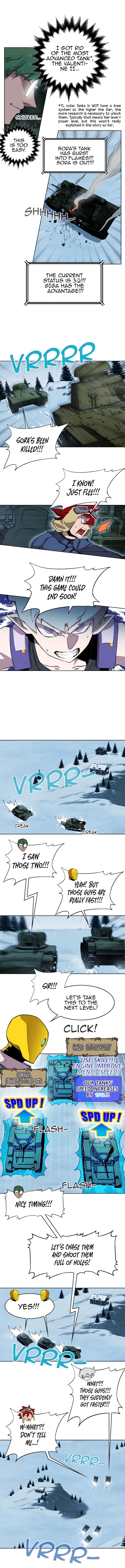 Hardcore Leveling Warrior : World of Tanks chapter 4 - page 3