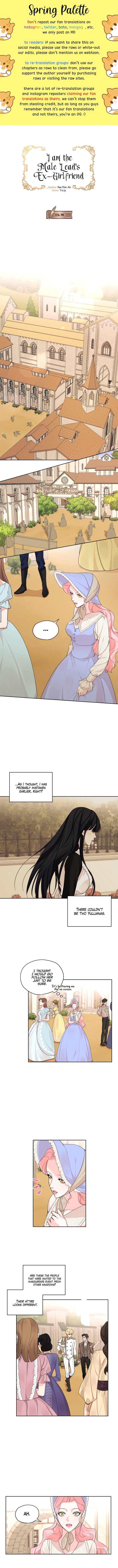 I am the Male Lead’s Ex-Girlfriend chapter 30 - page 2