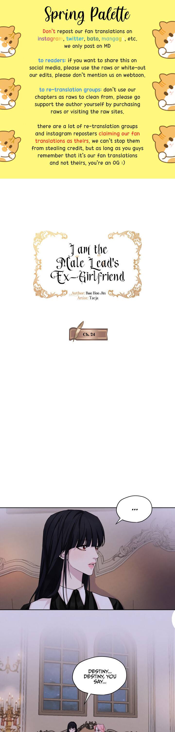 I am the Male Lead’s Ex-Girlfriend chapter 24 - page 2