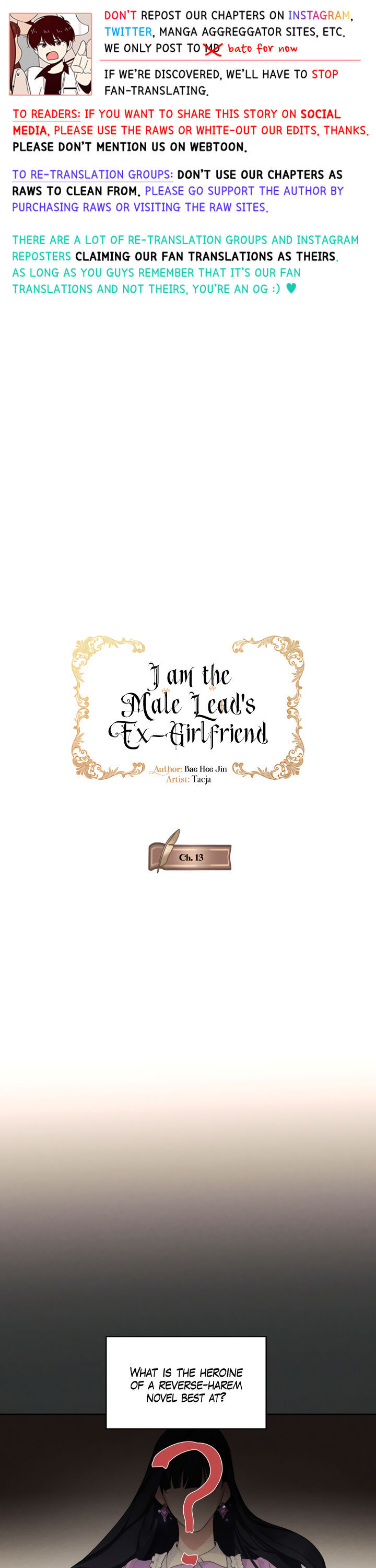 I am the Male Lead’s Ex-Girlfriend chapter 13 - page 2