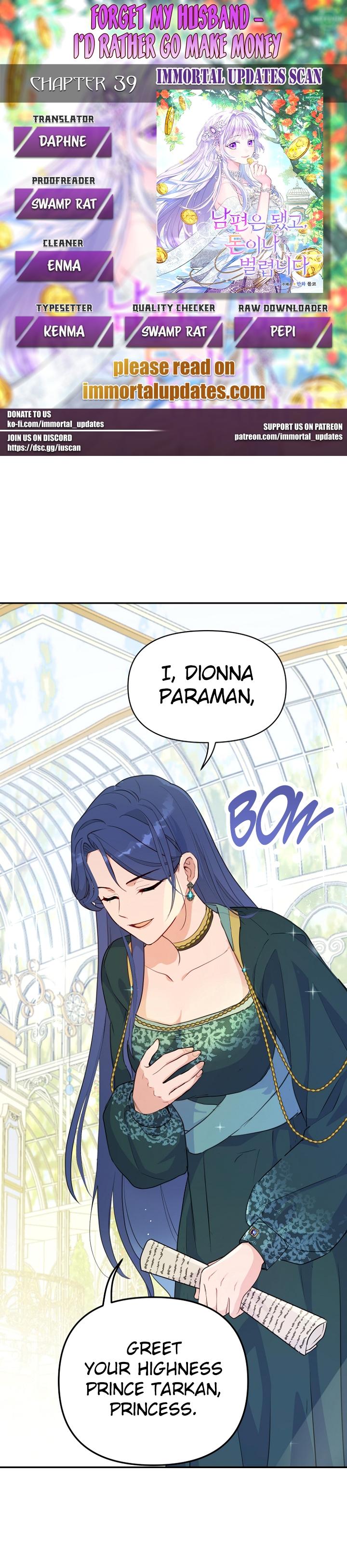 Forget My Husband, I’ll Go Make Money Chapter 39 - page 1