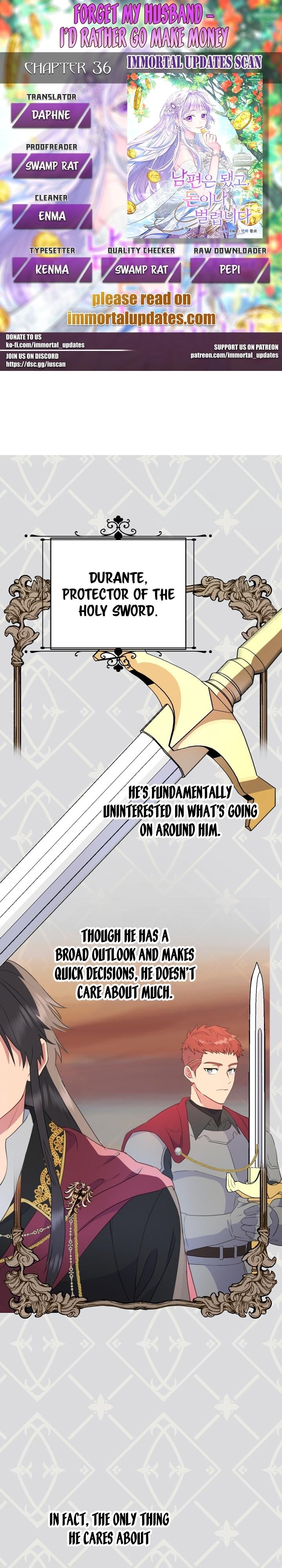 Forget My Husband, I’ll Go Make Money Chapter 36 - page 1