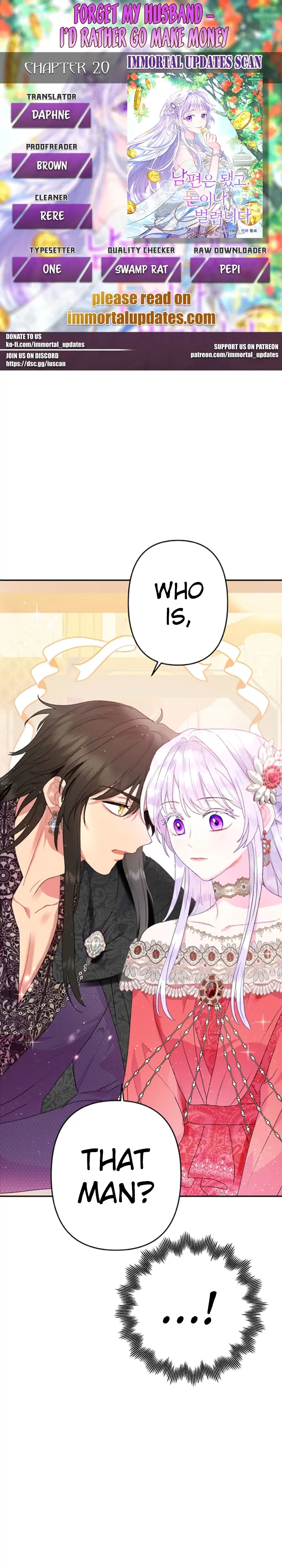 Forget My Husband, I’ll Go Make Money Chapter 20 - page 1