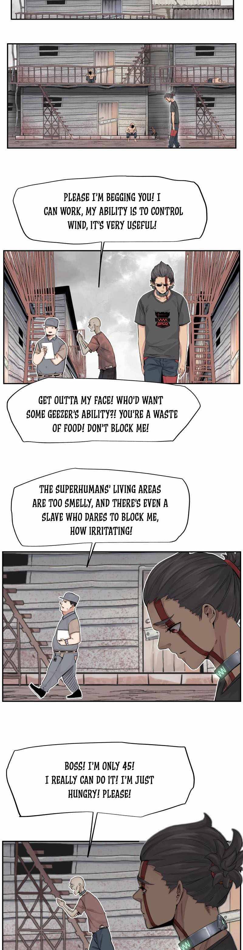 A world where only super beings are harmed Chapter 12 - page 18