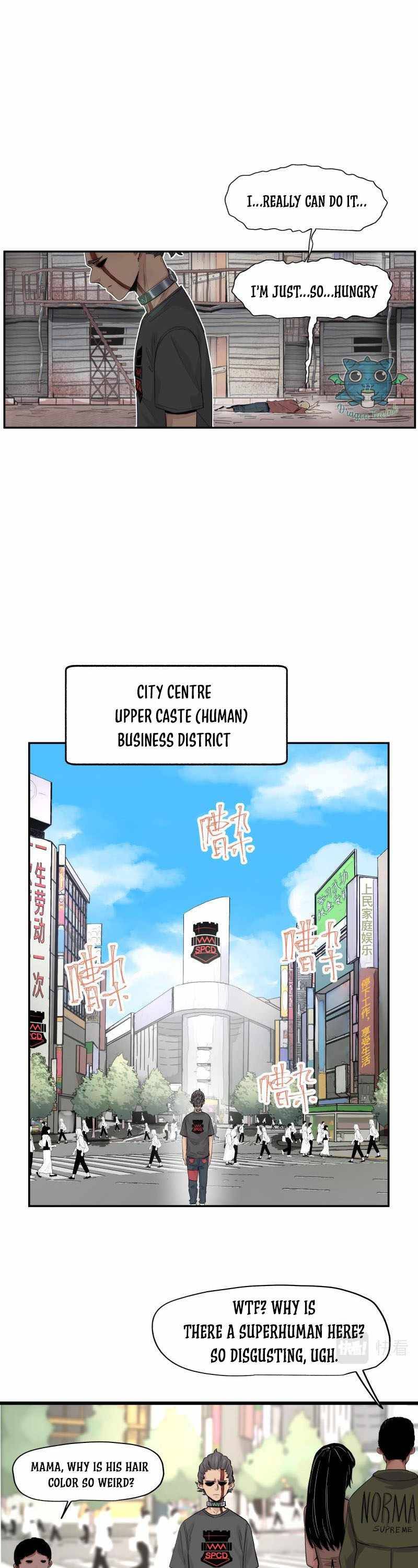 A world where only super beings are harmed Chapter 12 - page 20