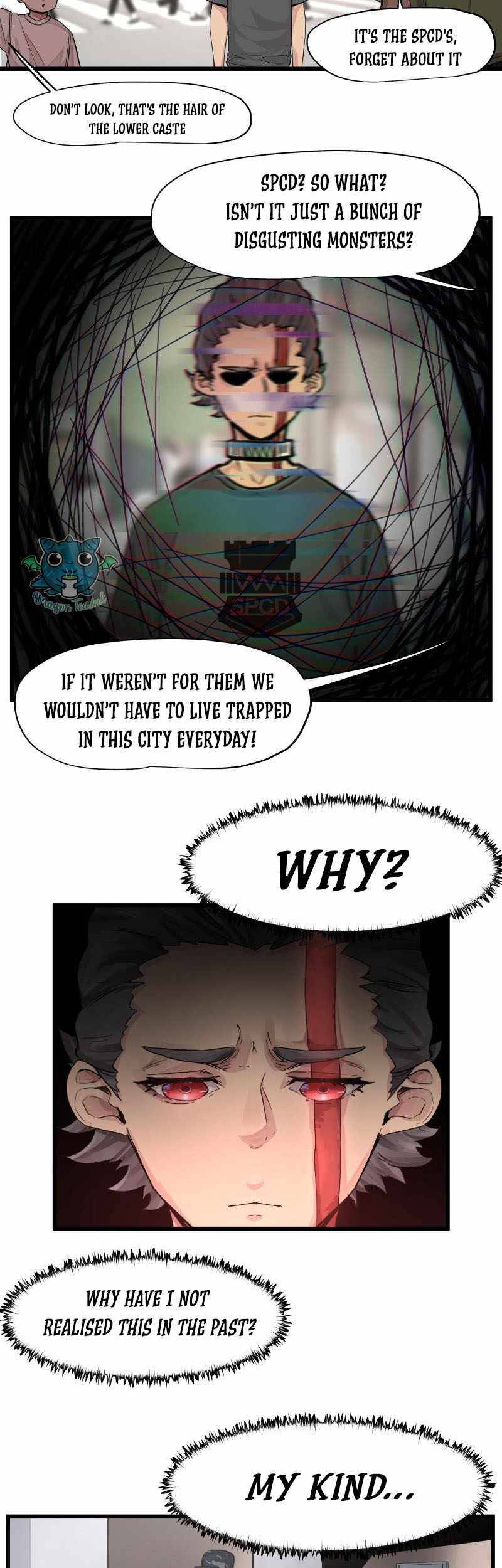 A world where only super beings are harmed Chapter 12 - page 21