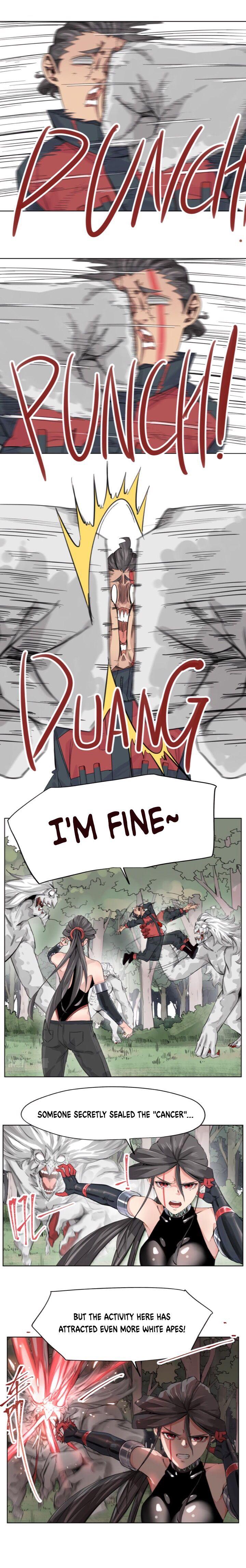 A world where only super beings are harmed Chapter 8 - page 2
