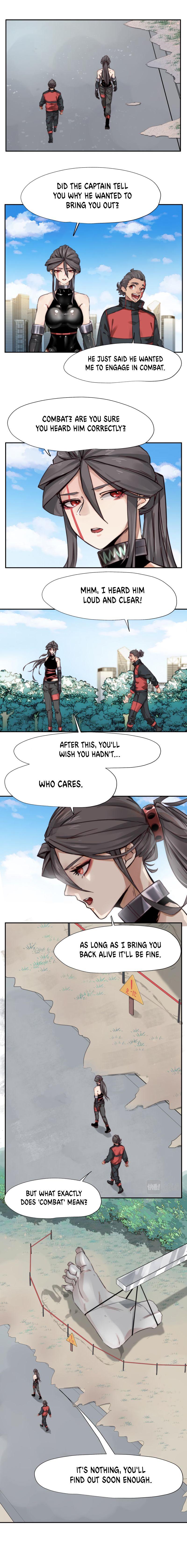 A world where only super beings are harmed Chapter 7 - page 3