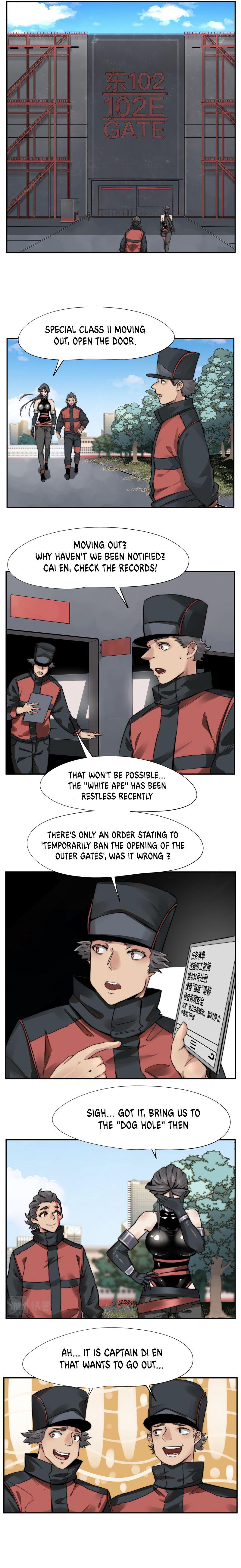 A world where only super beings are harmed Chapter 7 - page 4
