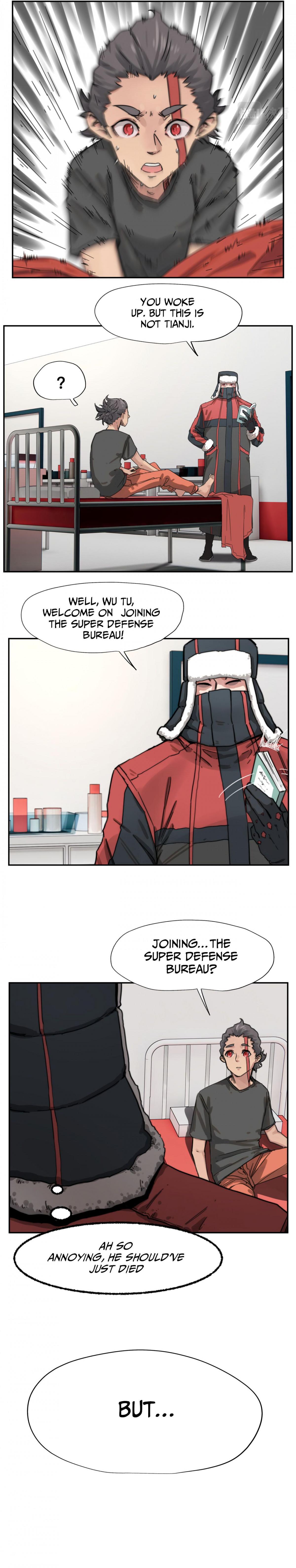 A world where only super beings are harmed Chapter 5 - page 8
