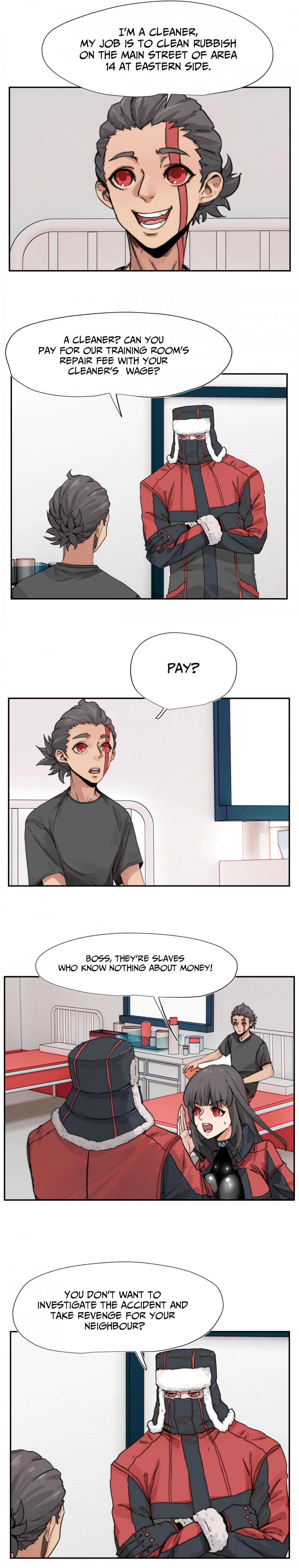A world where only super beings are harmed Chapter 5 - page 9