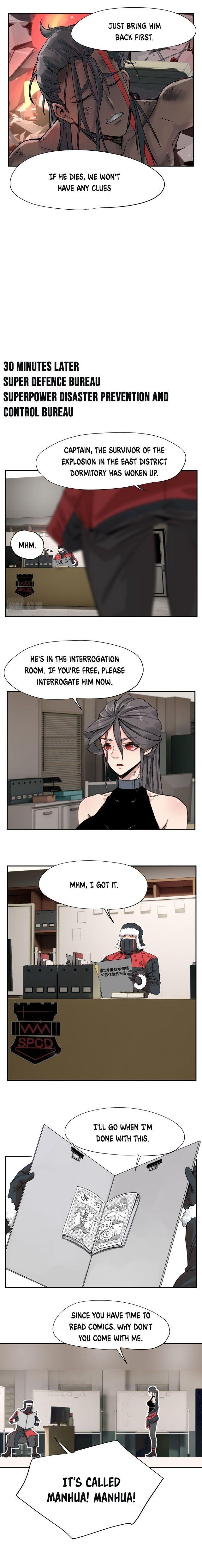 A world where only super beings are harmed Chapter 3 - page 5