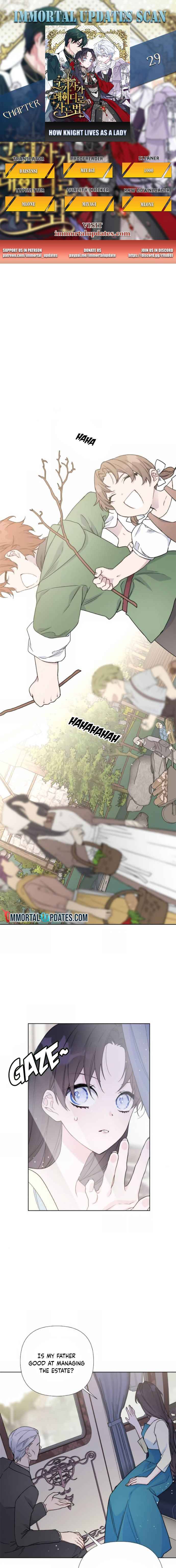 The Way That Knight Lives As a Lady chapter 29 - page 1
