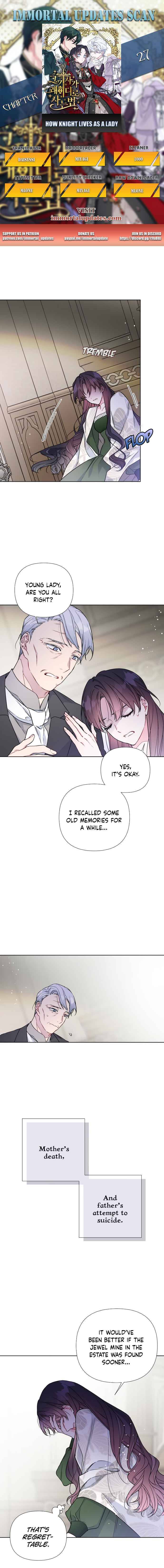 The Way That Knight Lives As a Lady chapter 27 - page 1