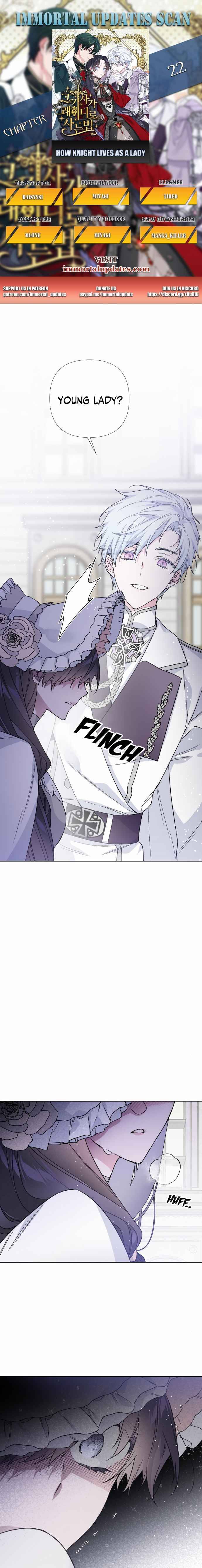 The Way That Knight Lives As a Lady chapter 22 - page 1