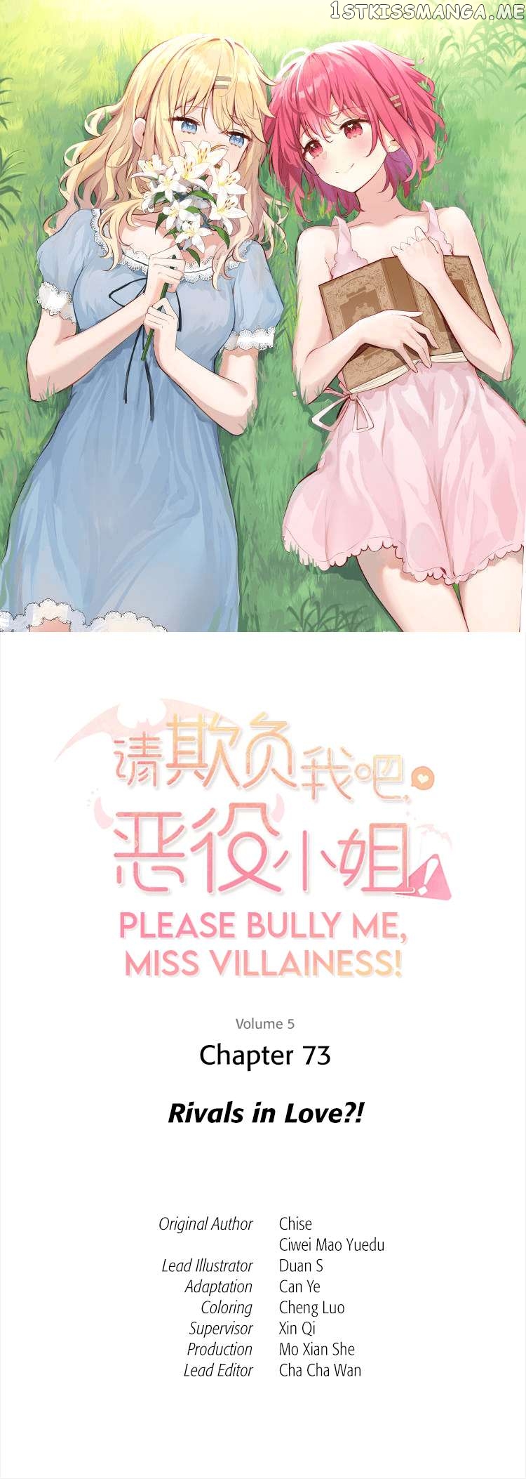 Please Bully Me, Miss Villainess! Chapter 73 - page 1