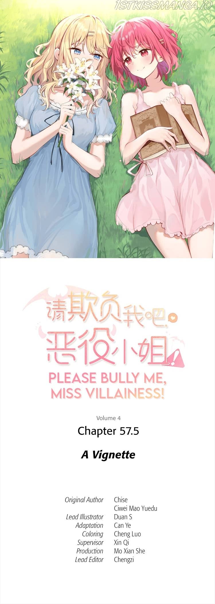 Please Bully Me, Miss Villainess! Chapter 57.5 - page 1
