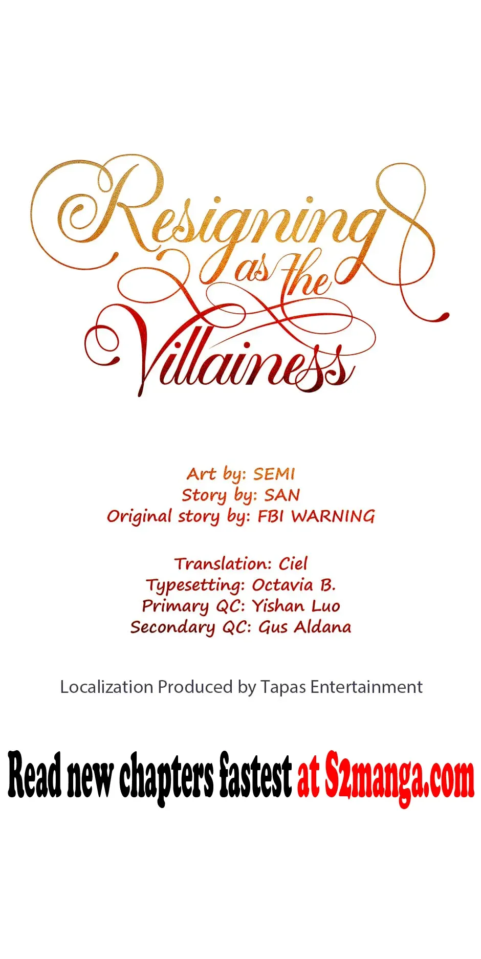 Resigning as the Villainess Chapter 49 - page 22