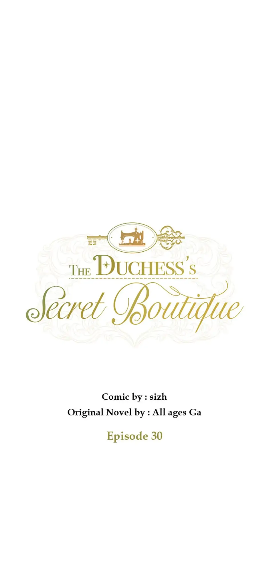 The Duchess’s Secret Dressing Room Chapter 30 - page 1