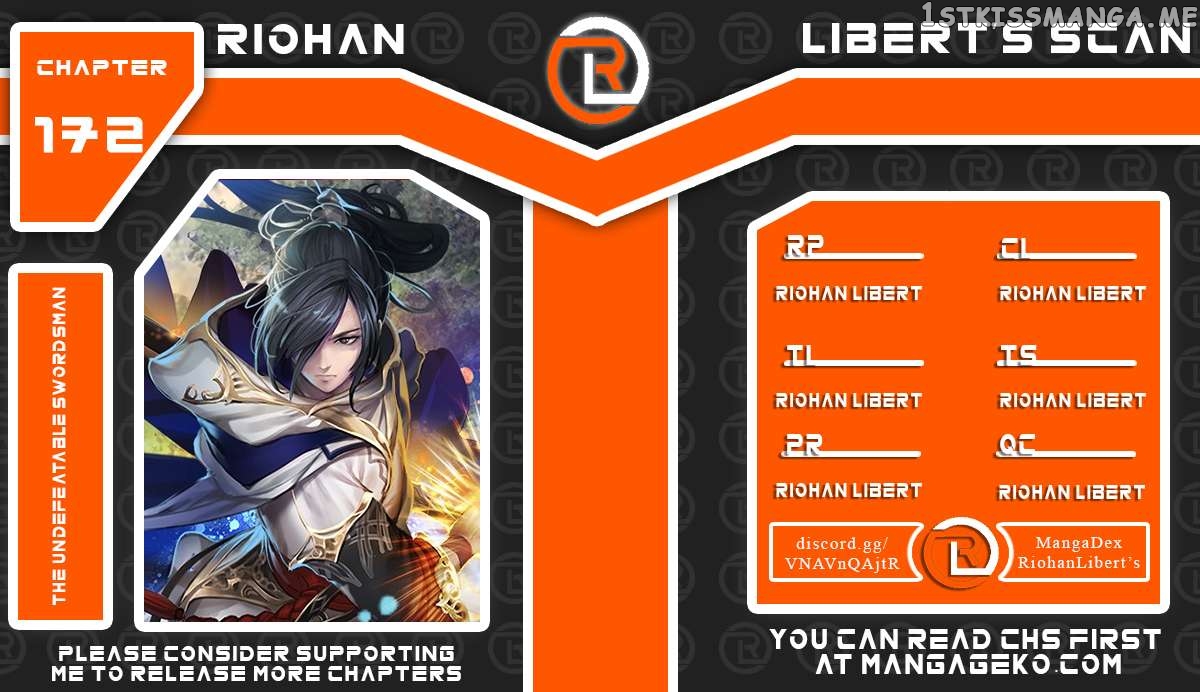 The Undefeatable Swordsman Chapter 172 - page 1