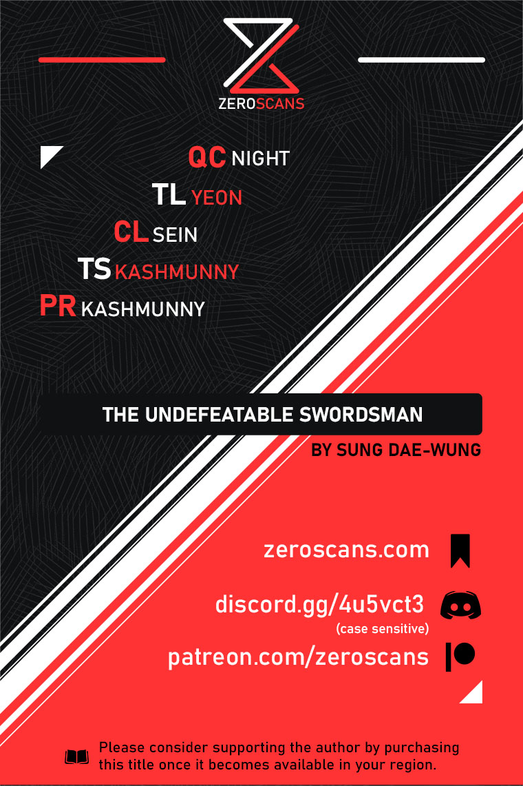 The Undefeatable Swordsman chapter 124 - page 1
