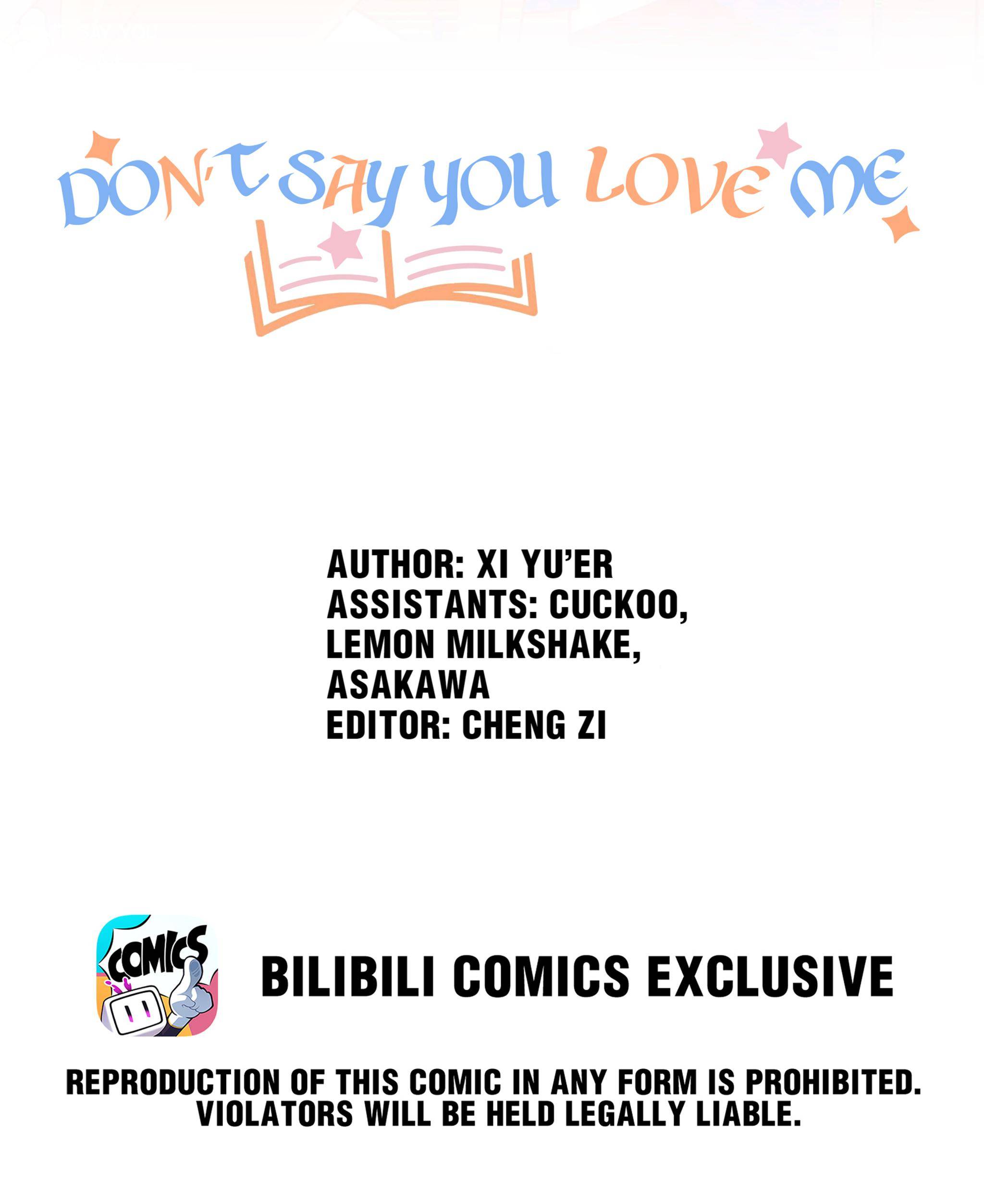 Don’t Say You Love Me Chapter 18 - page 2