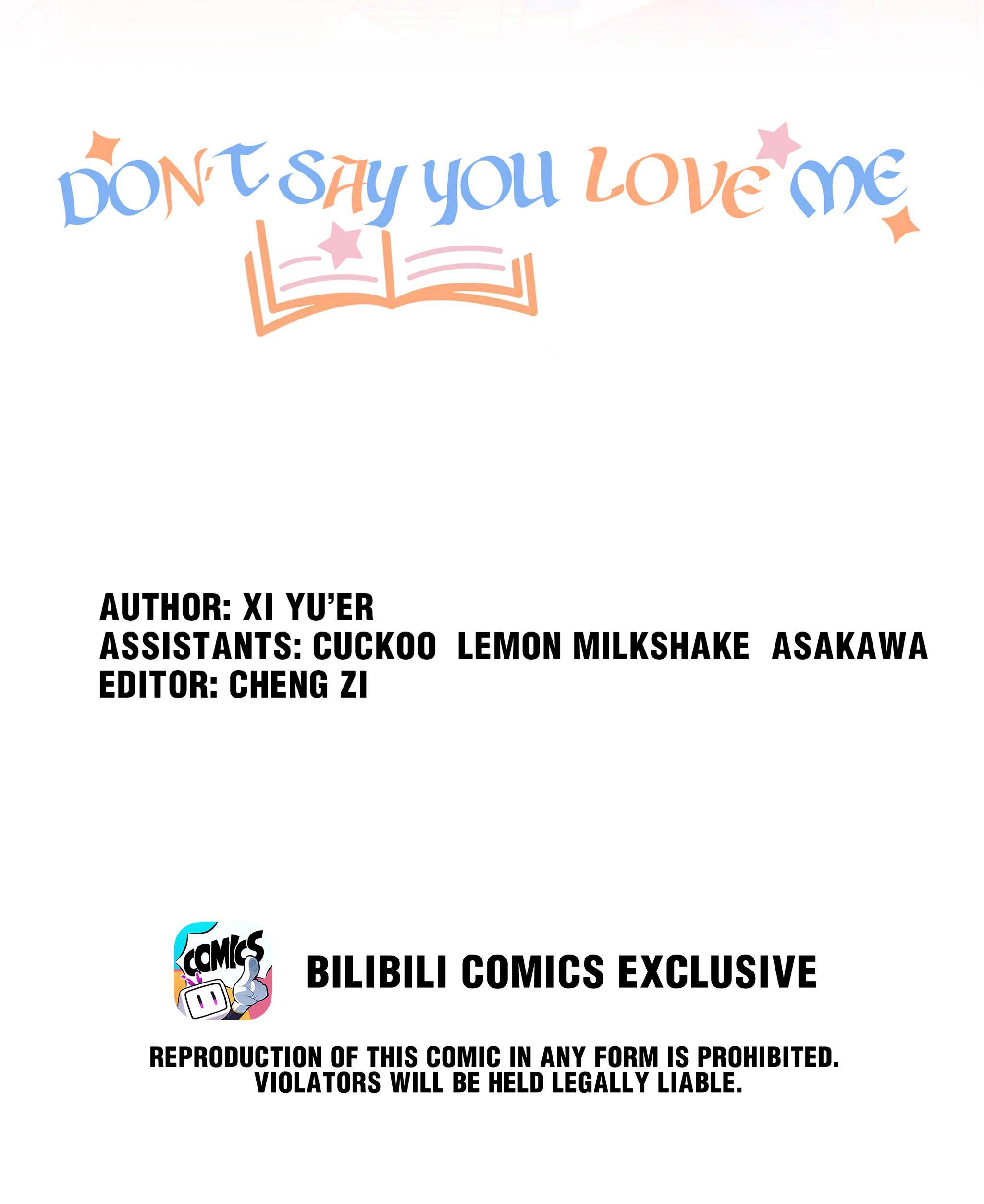 Don’t Say You Love Me Chapter 14 - page 2