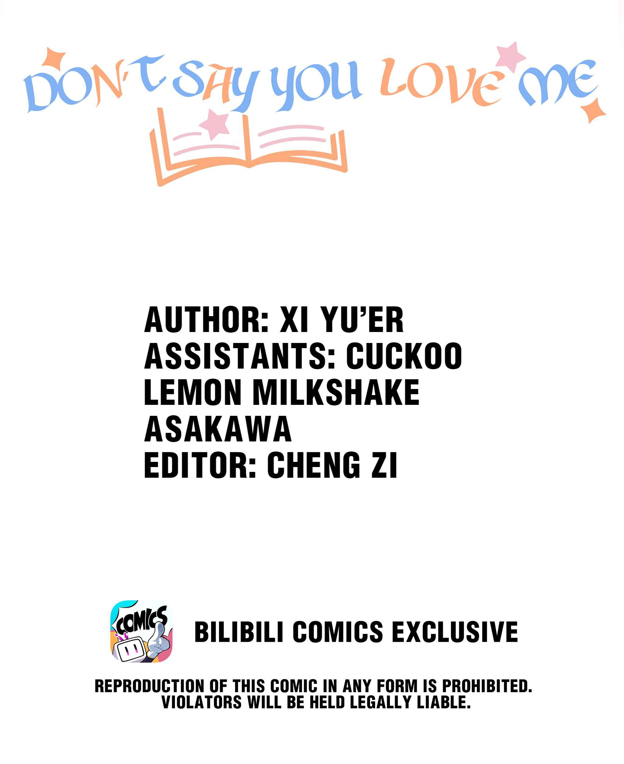 Don’t Say You Love Me Chapter 13 - page 2