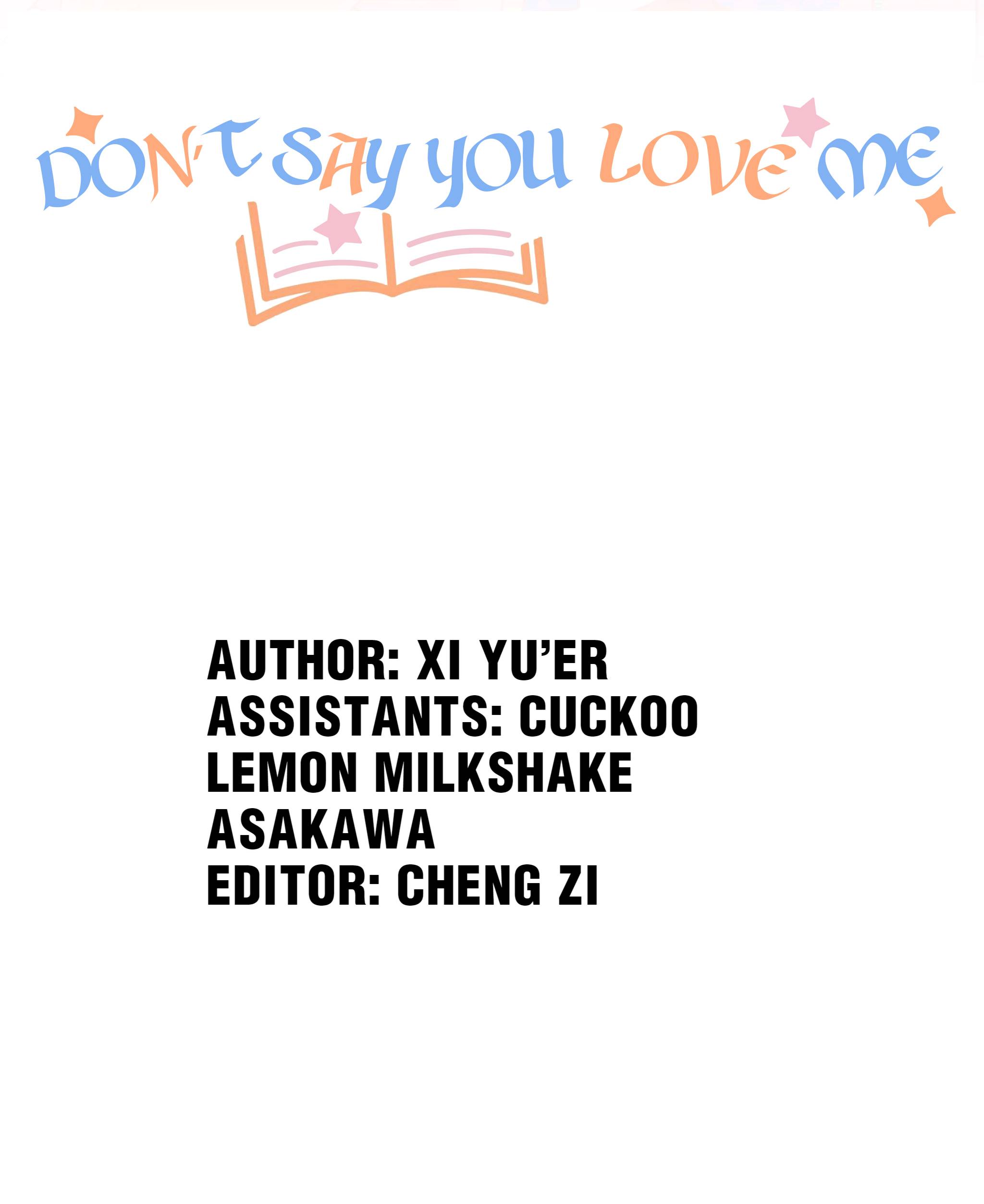 Don’t Say You Love Me Chapter 12 - page 2