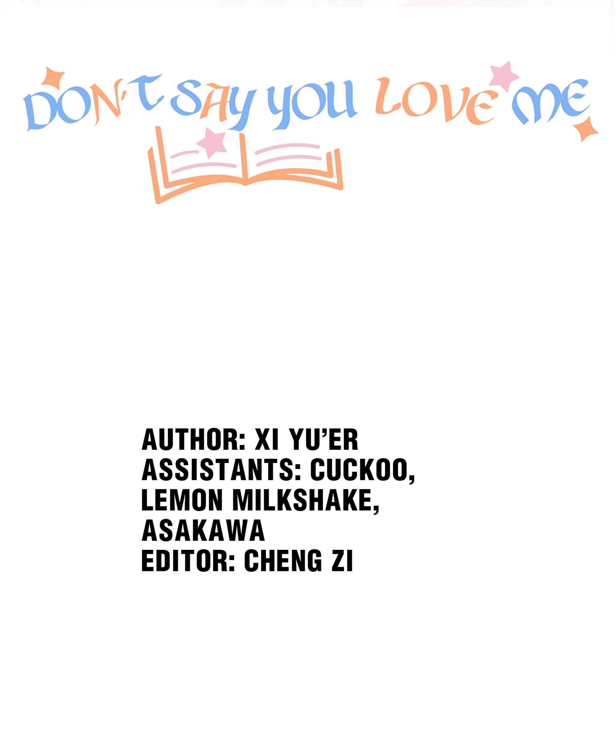 Don’t Say You Love Me Chapter 11 - page 11