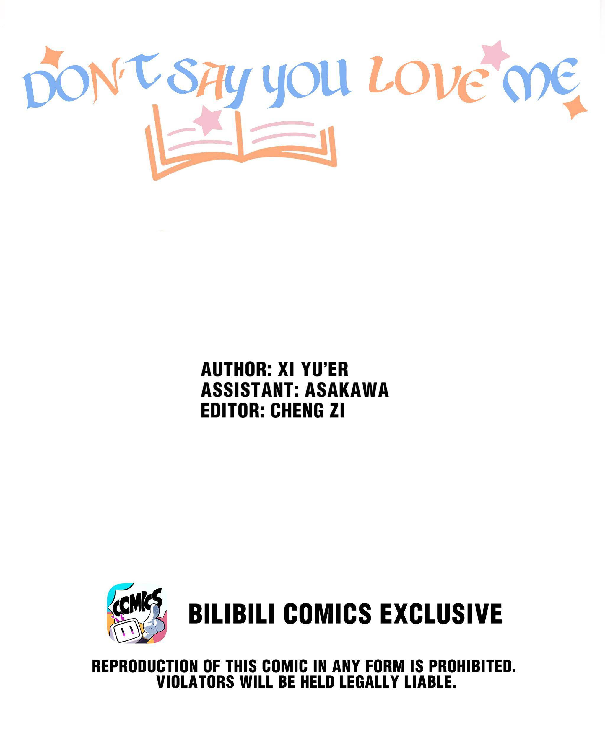 Don’t Say You Love Me Chapter 4 - page 2