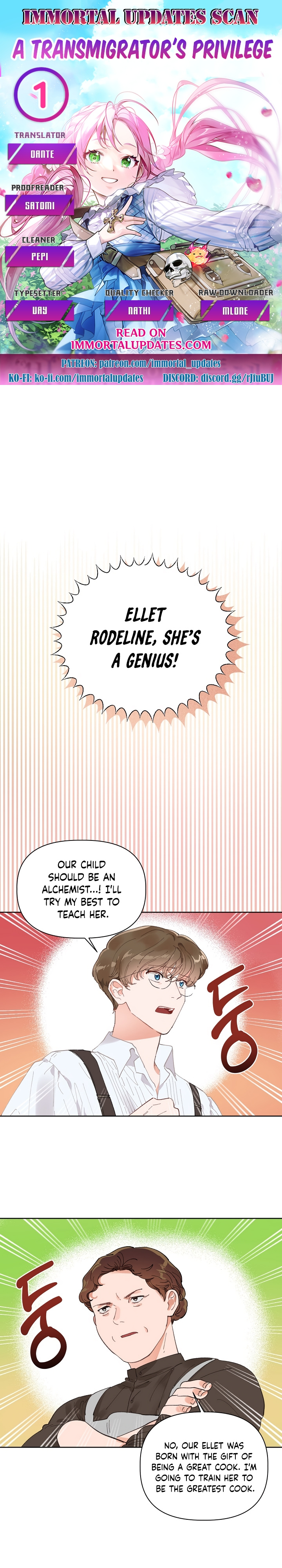 The Perks of Being an S-Class Heroine chapter 1 - page 1