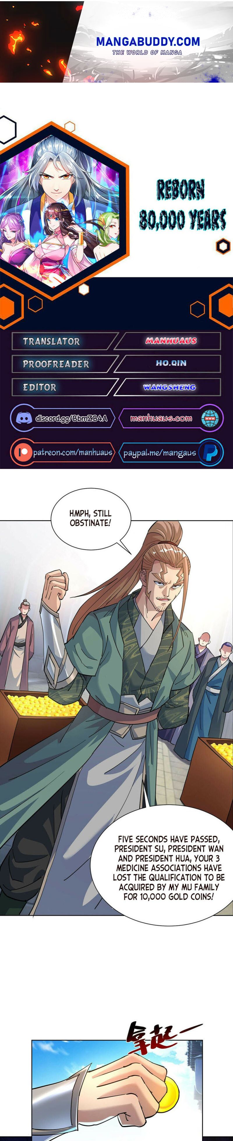 Reborn 80000 years chapter 303 - page 1