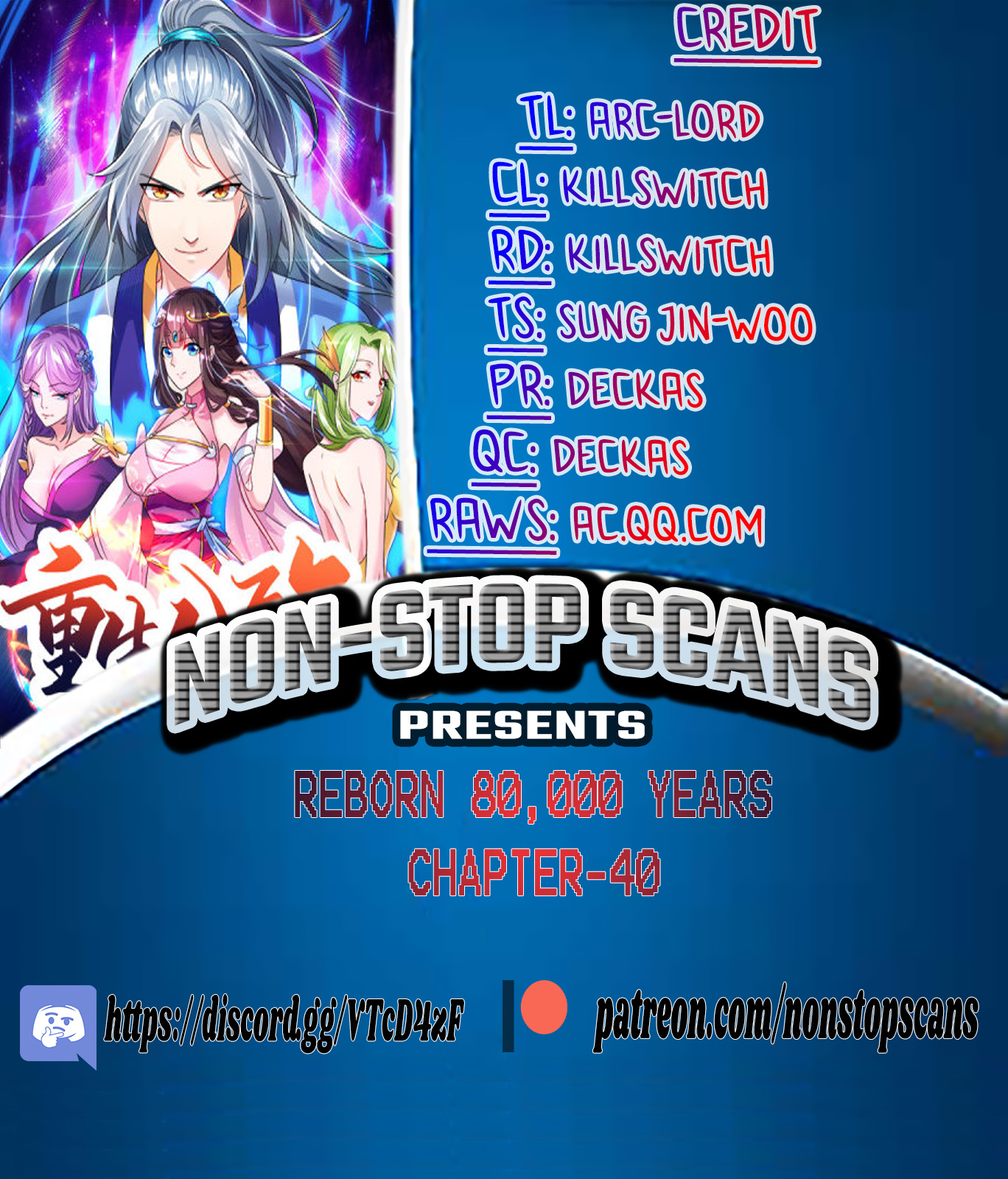 Reborn 80000 years chapter 40 - page 1