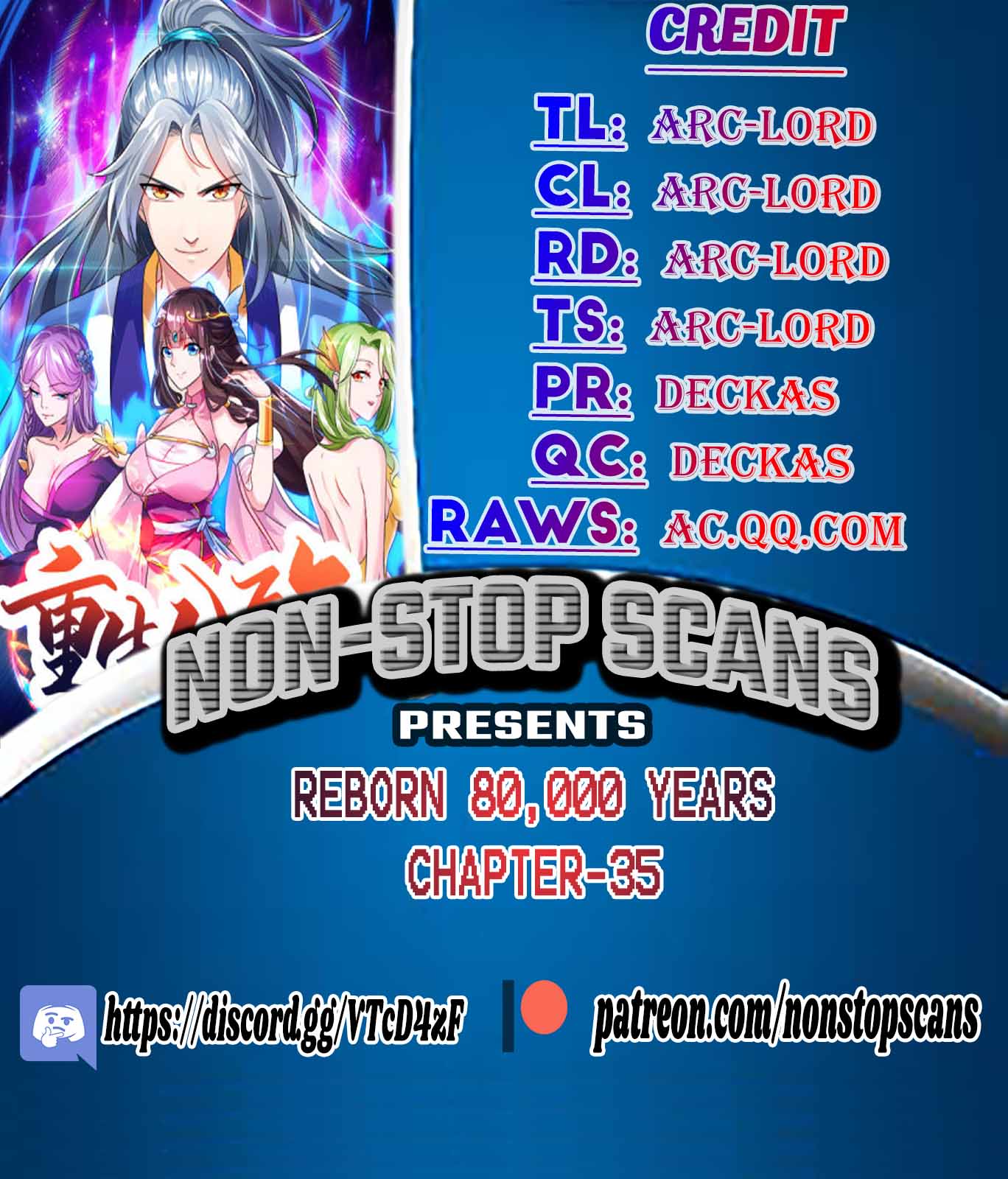 Reborn 80000 years chapter 35 - page 1