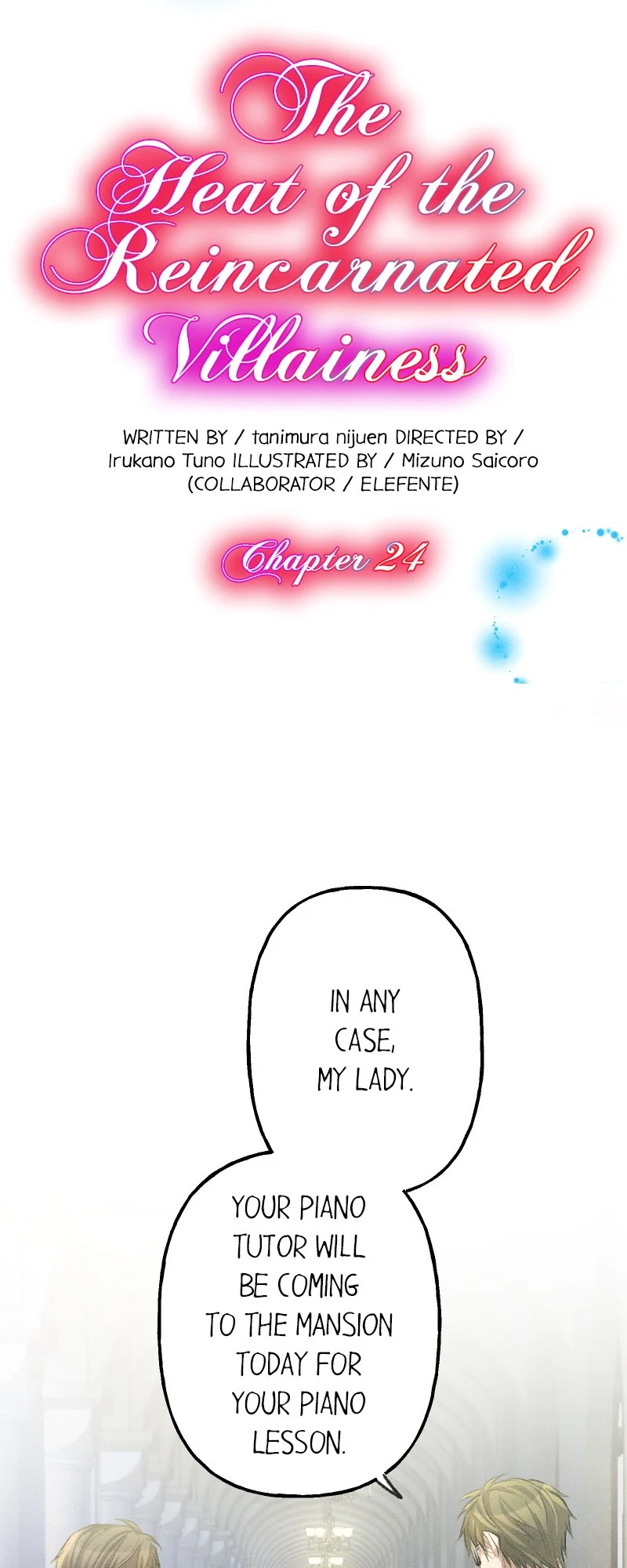 The Heat of the Reincarnated Villainess Chapter 24 - page 8