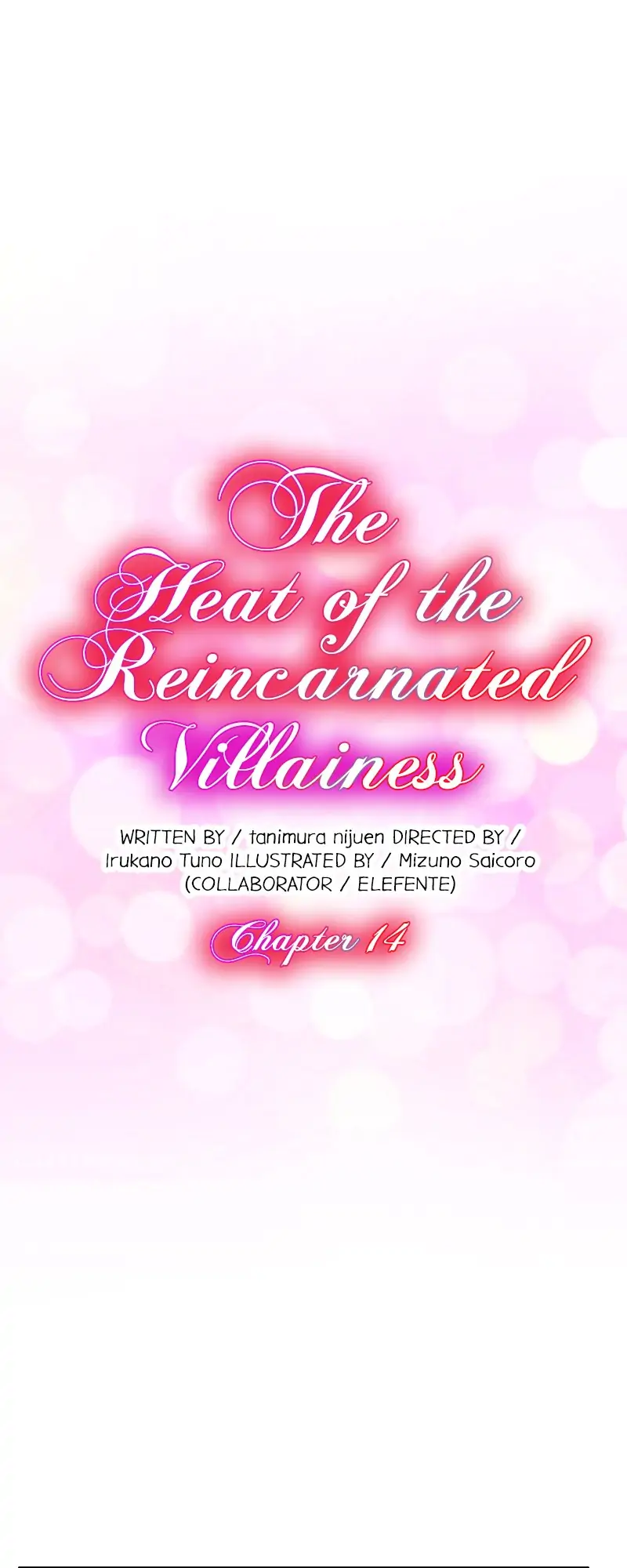 The Heat of the Reincarnated Villainess Chapter 14 - page 1