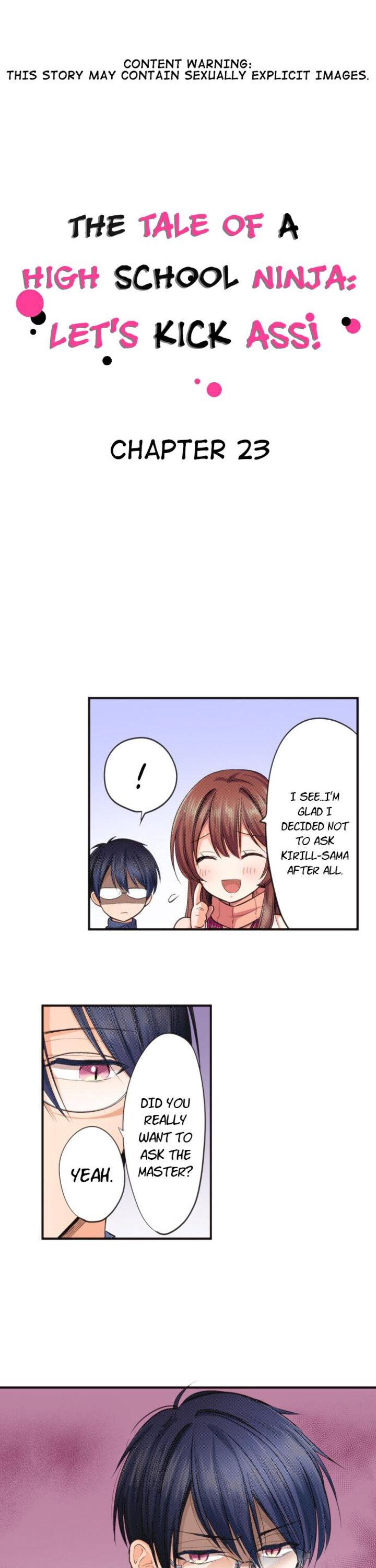 The Tale of a High School Ninja Chapter 23 - page 1