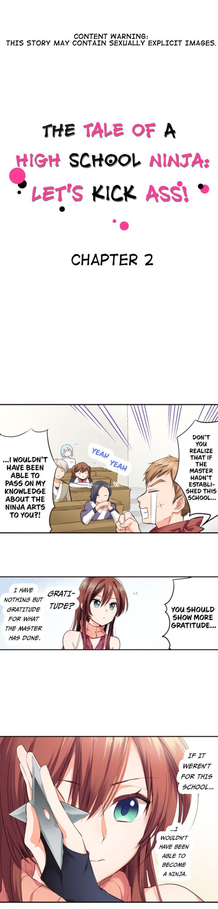 The Tale of a High School Ninja Chapter 2 - page 1
