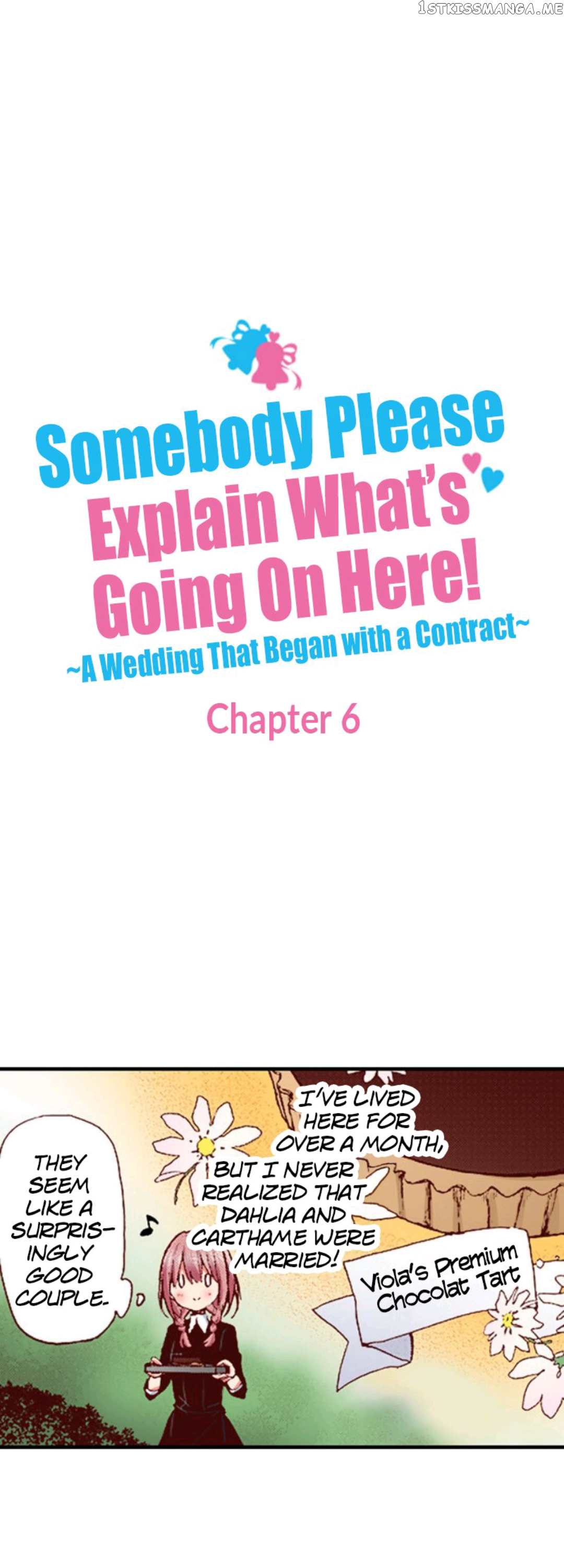 Somebody Please Explain What’s Going On Here! ~A Wedding that Began With a Contract~ Chapter 6 - page 2