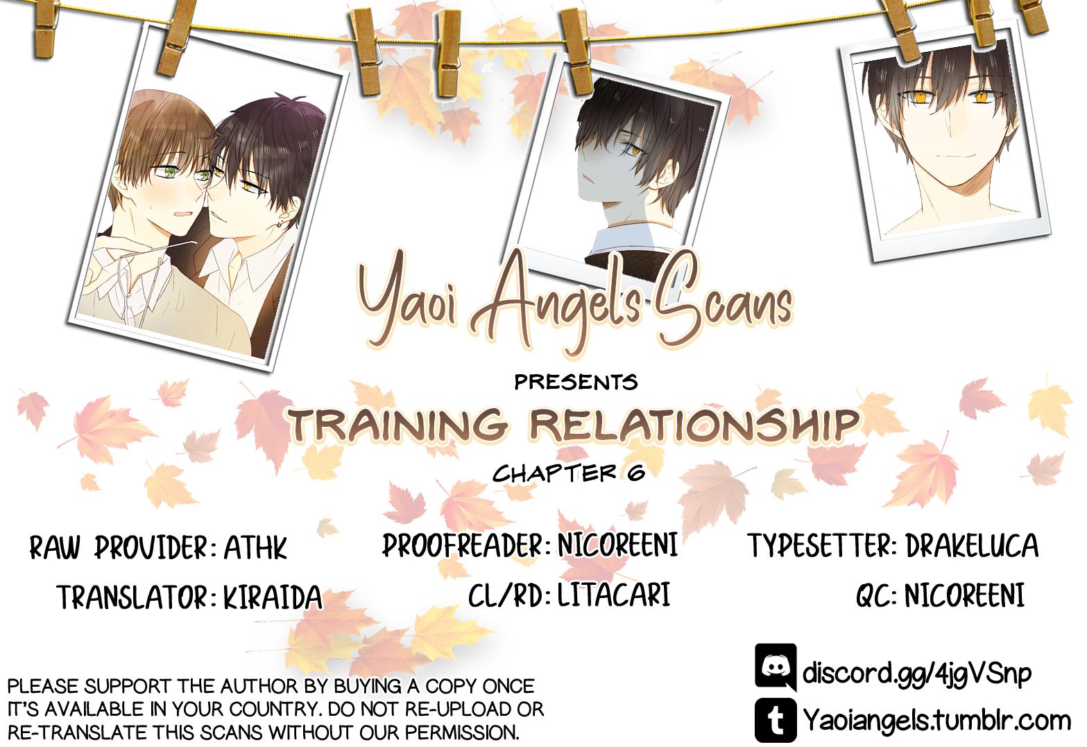Training Relationship chapter 6 - page 1