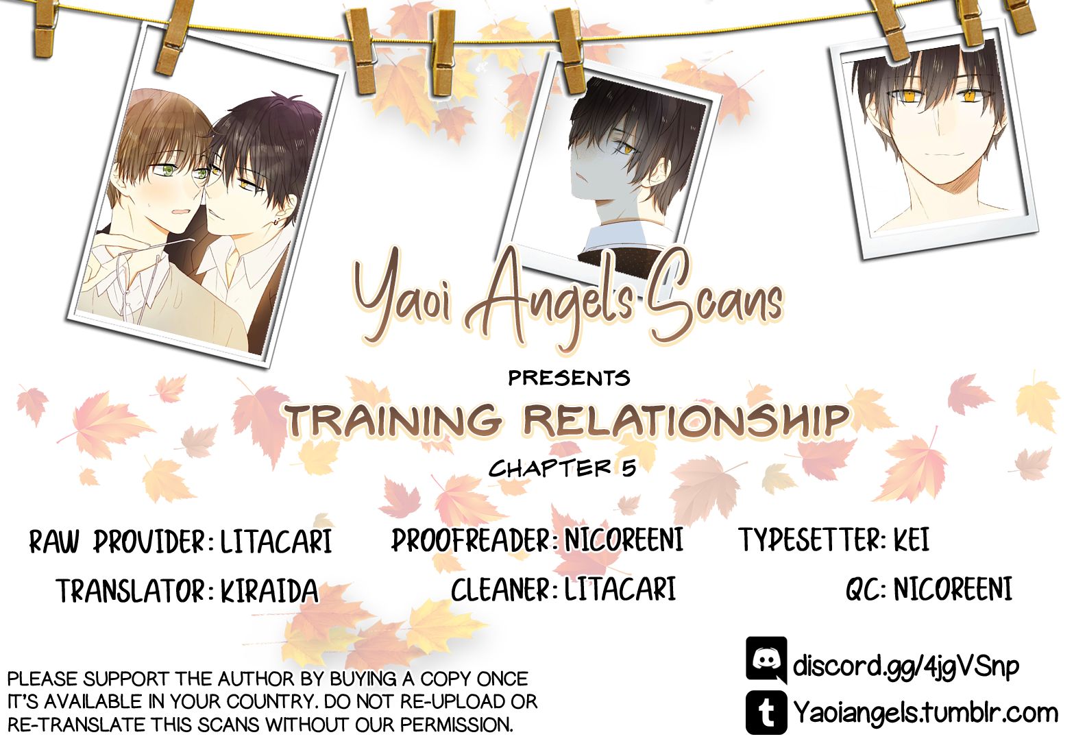 Training Relationship chapter 5 - page 1
