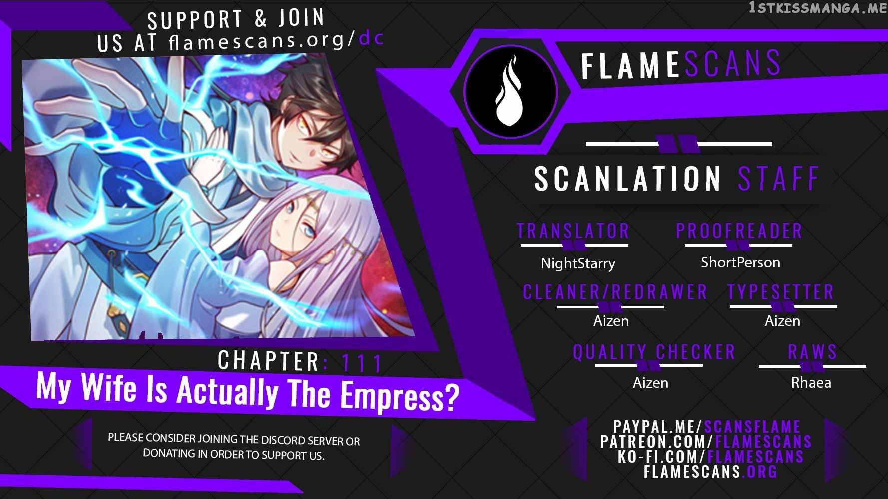My Wife Is Actually the Empress? Chapter 111 - page 1