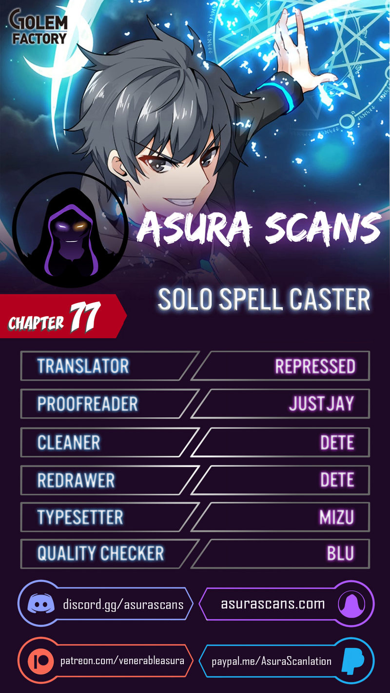 Solo Spell Caster Chapter 77 - page 1