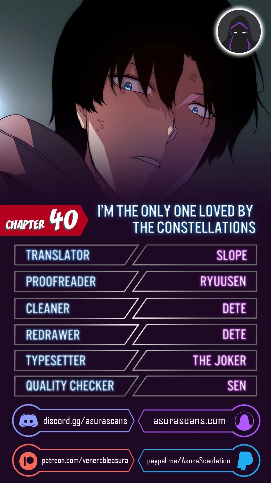 I’m the Only One Loved by the Constellations! chapter 40 - page 1