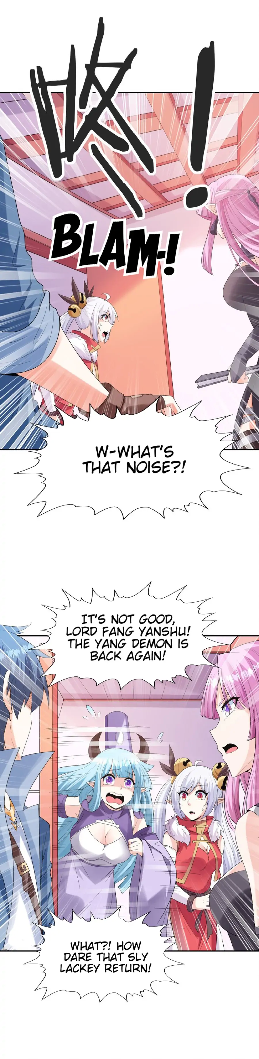 My Harem Is Entirely Female Demon Villains Chapter 53 - page 12