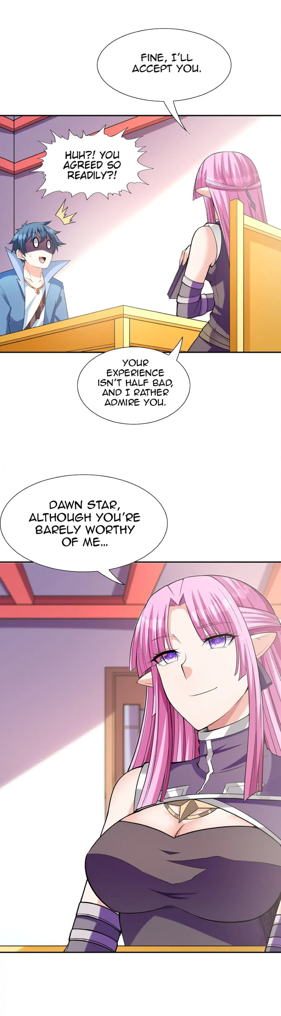 My Harem Is Entirely Female Demon Villains Chapter 53 - page 4